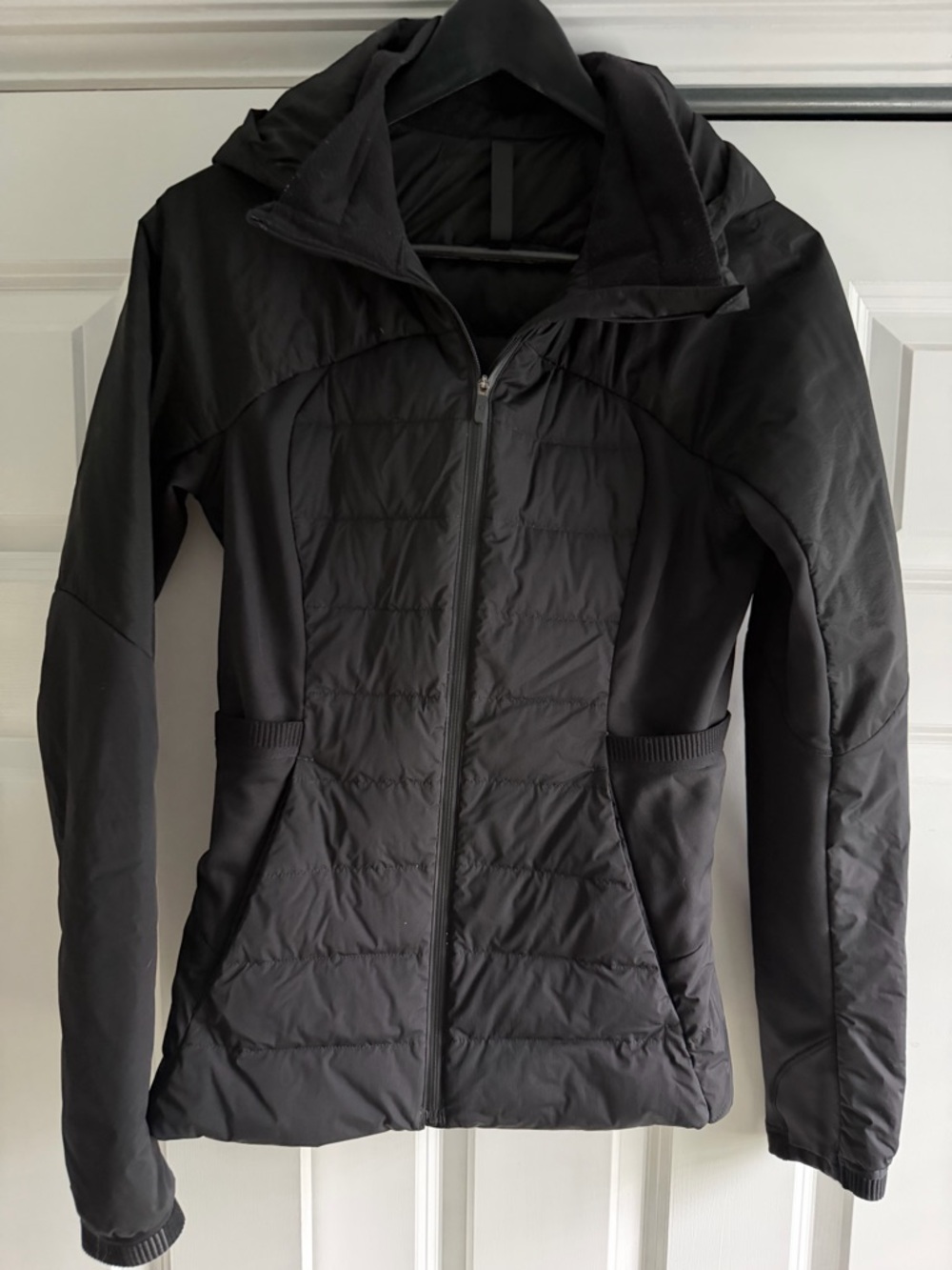 Women's Lululemon Black Hooded Jacket